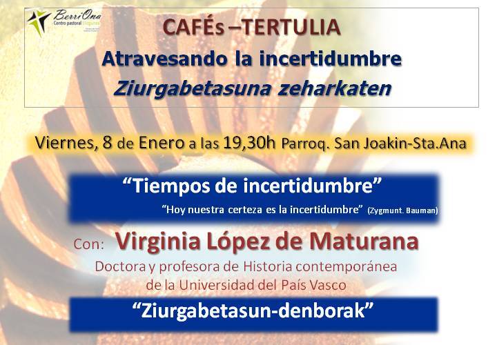 imagen Café-Tertulia… con Virginia Lpz. de Maturana